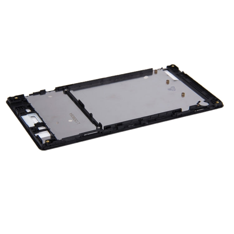 Front Housing  with Adhesive Sticker for Sony Xperia T3(Black)