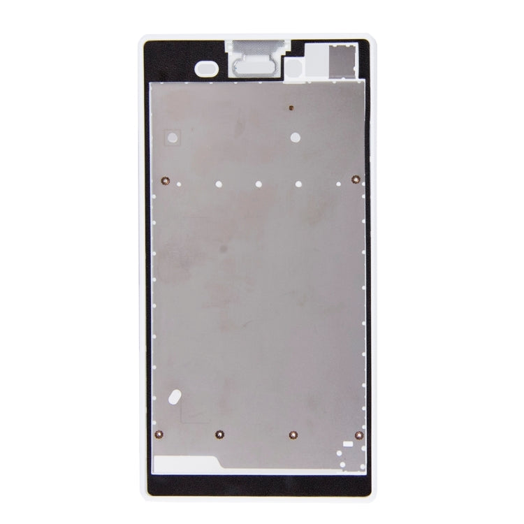 Front Housing  with Adhesive Sticker for Sony Xperia T3(White)