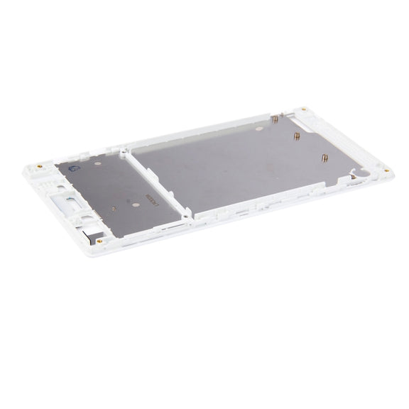 Front Housing  with Adhesive Sticker for Sony Xperia T3(White)