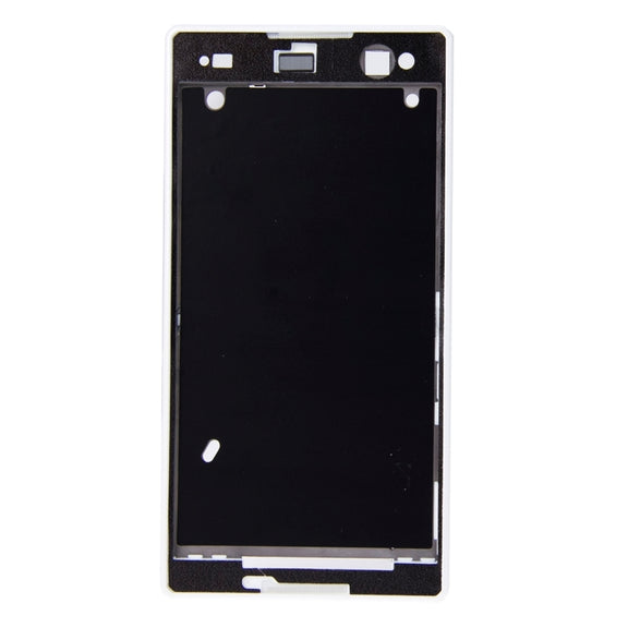 Front Housing  with Adhesive for Sony Xperia C3(White)