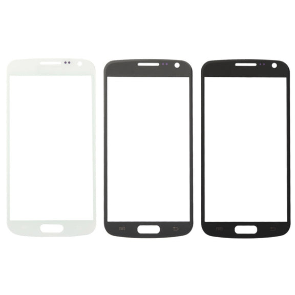 For Galaxy Premier / i9260 High Quality Front Screen Outer Glass Lens (Grey)