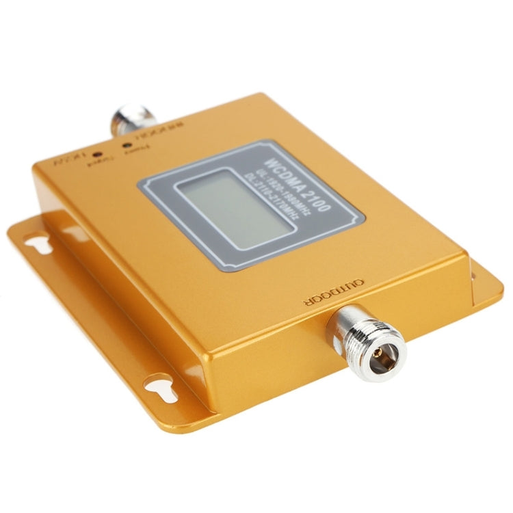 WCDMA 2100MHz Mobile Phone Signal Booster / LCD Signal Repeater with Sucker Antenna