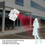 Infrared Sensor Electronic Guest Welcome Doorbell(White)