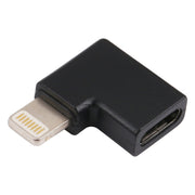 8 Pin Male to USB-C / Type-C Female Elbow Charging Adapterr