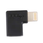8 Pin Male to USB-C / Type-C Female Elbow Charging Adapterr