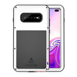 LOVE MEI Powerful Dustproof Shockproof Splashproof Metal + Silicone Combination Case for Galaxy S10+ (White) - Galaxy Phone Cases by LOVE MEI | Online Shopping South Africa | PMC TechLife | Buy Now Pay Later Mobicred