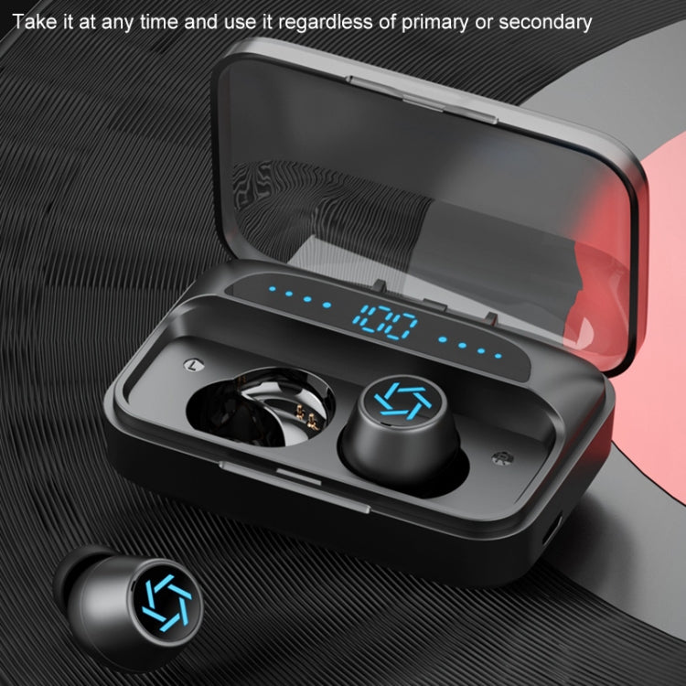 Galante S15 Bluetooth 5.0 True Wireless Bluetooth Earphone with Charging Box (White)