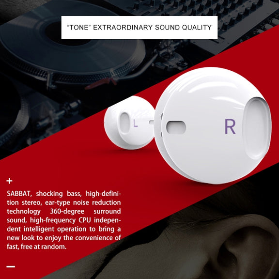SABBAT X11 Mini Bluetooth 4.2 In-Ear Earphone with Charging Box, For iPad, iPhone, Galaxy, Huawei, Xiaomi, LG, HTC and Other Smart Phones