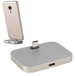 USB-C / Type-C Aluminum Alloy Desktop Station Dock Charger(Grey) - Dock Charger by PMC TechLife | Online Shopping South Africa | PMC TechLife
