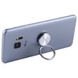 Universal CD Pattern Metal Mobile Phone Ring Holder(Silver) - Ring Holder by PMC TechLife | Online Shopping South Africa | PMC TechLife