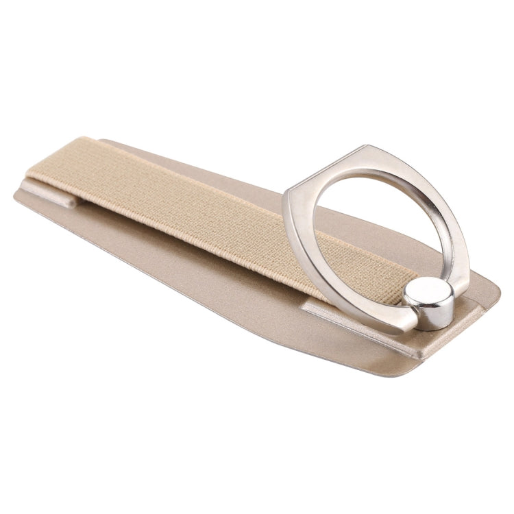 Universal Durable Finger Ring Phone Holder Sling Grip Anti-slip Stand(Gold)