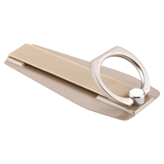 Universal Durable Finger Ring Phone Holder Sling Grip Anti-slip Stand(Gold)
