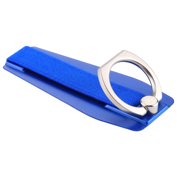 Universal Durable Finger Ring Phone Holder Sling Grip Anti-slip Stand(Blue)