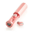 C1 Bluetooth 5.0 TWS Touch Polygonal Digital Display True Wireless Bluetooth Earphone with Charging Box(Pink) - TWS Earphone by PMC TechLife | Online Shopping South Africa | PMC TechLife