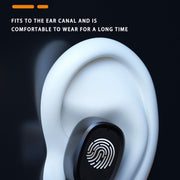 M8 Bluetooth 5.0 TWS Touch Digital Display True Wireless Bluetooth Earphone with Charging Box(White)