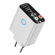 K16 2 in 1 3.5mm AUX + RAC Dual Output Plug-in Bluetooth 5.0 Audio Transmitter Receiver with Remote Control, EU Plug (White) - Audio Receiver Transmitter by PMC TechLife | Online Shopping South Africa | PMC TechLife