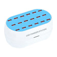 830-18 120W 18 USB Ports Multifunction Smart Charger Station AC100-240V, US Plug (White) - Multifunction Charger by PMC TechLife | Online Shopping South Africa | PMC TechLife