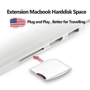 Micro SD / TF Card to SD Adapter for MacBook Air / Pro, Support up to 512GB (White)