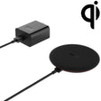 Huawei 15W Max Qi Standard Intelligent Fast Wireless Charger with 5A Cable and 10V / 4A Charging Plug(Black) - free shipping - PMC TechLife - Order now!