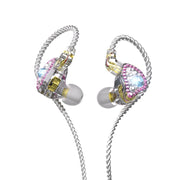 CVJ Liuli 3.5mm In-ear Wired Headset with Microphone, Length 1.25m (Red)