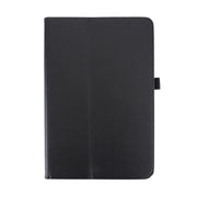 For Galaxy Tab A 10.1 (2016) / P585 Litchi Texture Horizontal Flip Leather Case with Holder(Black)
