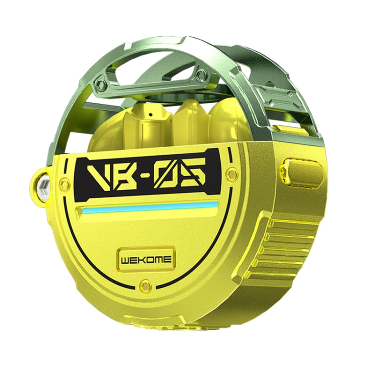 WK VB05 Pioneer Series Wireless Bluetooth Earphones (Yellow)
