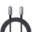 10Gbps 8K USB-C/Type-C to USB-C/Type-C Video Cable Compatible with USB 3.2, Length: 1m(Black) - Video & Audio Cable by PMC TechLife | Online Shopping South Africa | PMC TechLife