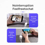 JOYROOM SH-C1 Type-C / USB-C to 3.5mm Digital Audio Converter Adapter (Black)
