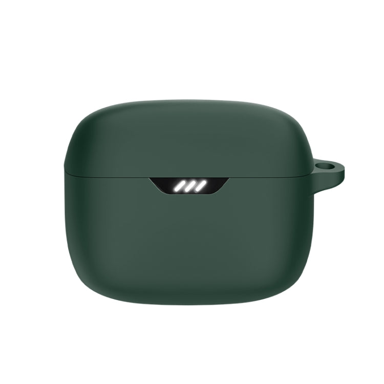 For JBL Tune Buds Bluetooth Earphone Silicone Protective Case (Green)