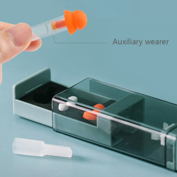 Original Xiaomi Youpin jordan &judy Portable Soundproof Noise Reduction Earplugs(Orange)