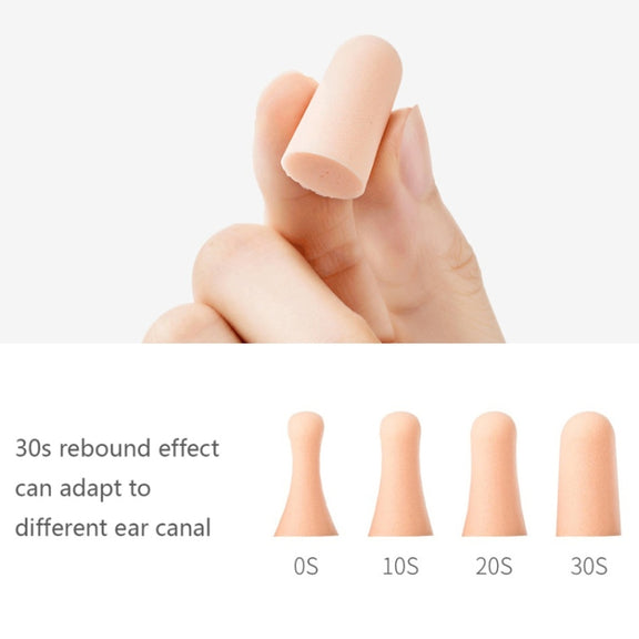Original Xiaomi Youpin jordan &judy Portable Soundproof Noise Reduction Earplugs(Pink)