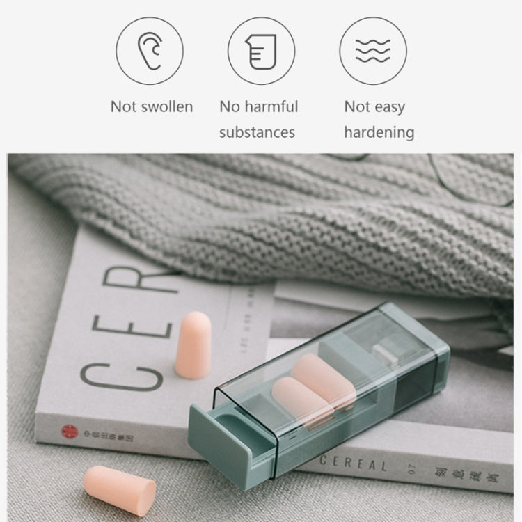 Original Xiaomi Youpin jordan &judy Portable Soundproof Noise Reduction Earplugs(Pink)