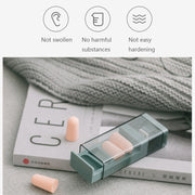 Original Xiaomi Youpin jordan &judy Portable Soundproof Noise Reduction Earplugs(Pink)