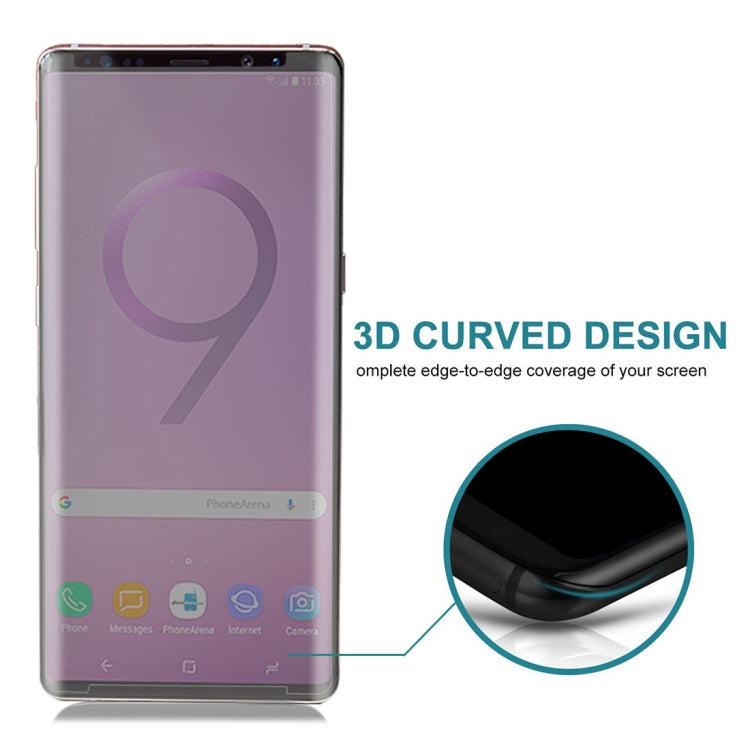 Privacy Anti-glare 0.3mm 9H 3D Curved Edge Tempered Glass Film for Galaxy Note 9