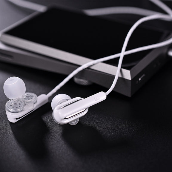 QKZ CK3 HIFI In-ear Four-unit Music Headphones (White)