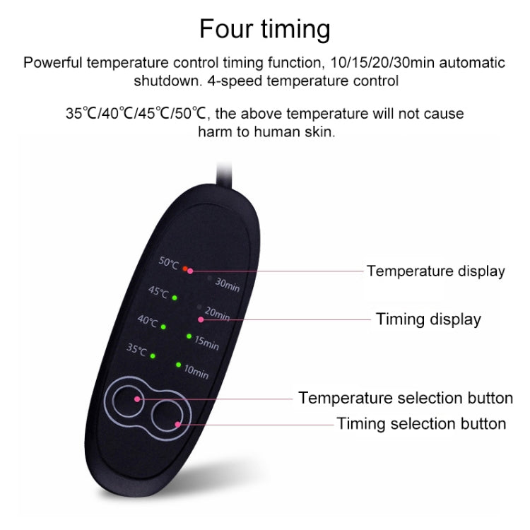 USB Charging Heating Steam Sleep Eye Mask (Purple)