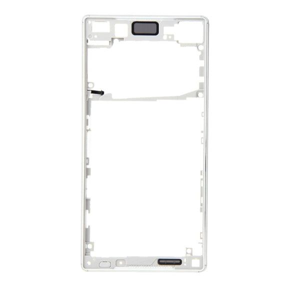 Front Bezel  for Sony Xperia Z5 (Single SIM Card Version) (Silver)