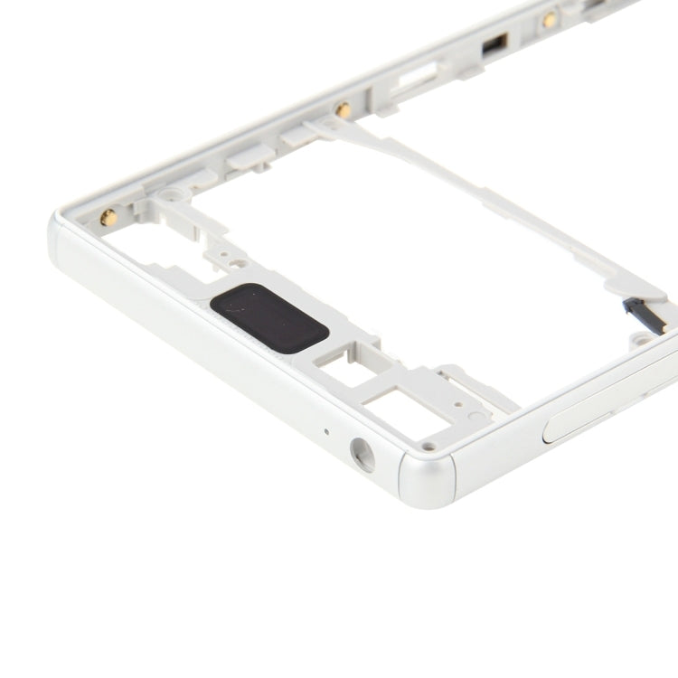 Front Bezel  for Sony Xperia Z5 (Single SIM Card Version) (Silver)
