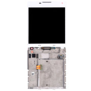 Original LCD Screen for BlackBerry Passport Q30 Digitizer Full Assembly with Frame(White)