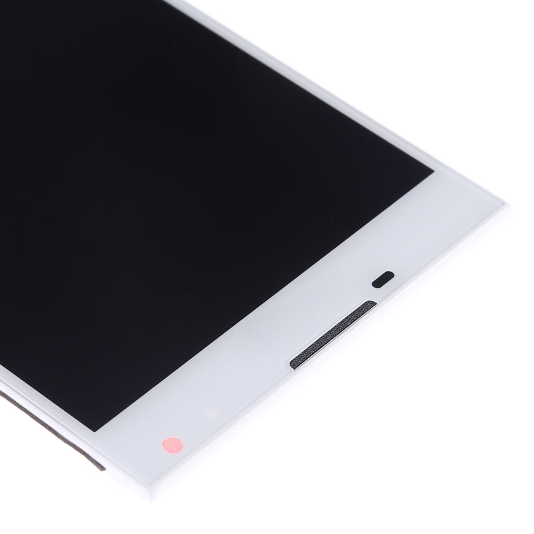 Original LCD Screen for BlackBerry Passport Q30 Digitizer Full Assembly with Frame(White)