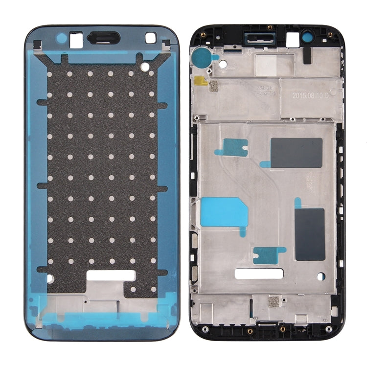 For Huawei G8 Front Housing LCD Frame Bezel Plate(Black)