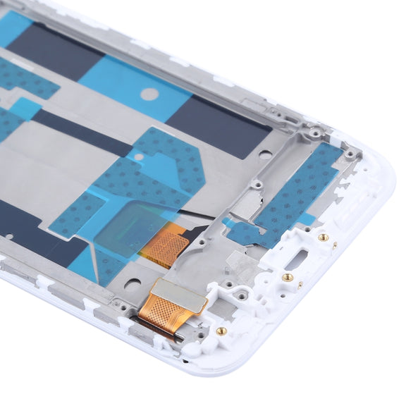 TFT LCD Screen for OPPO R11 Digitizer Full Assembly with Frame(White)