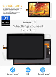 OEM LCD Screen for Lenovo Tab 3 10 Plus TB-X103 / X103F 10.1 inch with Digitizer Full Assembly (Black)