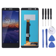 TFT LCD Screen for Nokia 3.1 with Digitizer Full Assembly  (Black)