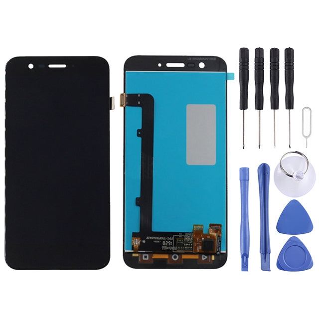 OEM LCD Screen for Vodafone Smart Prime 7 VF600 / VFD600 / VF D600 with Digitizer Full Assembly (Black)