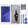 OEM LCD Screen for Sony Xperia E5 F3311 F3313 Digitizer Full Assembly with Frame(White) - free shipping - PMC TechLife - Order now!