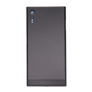 Back Battery Cover + Back Battery Bottom Cover + Middle Frame for Sony Xperia XZ(Black)