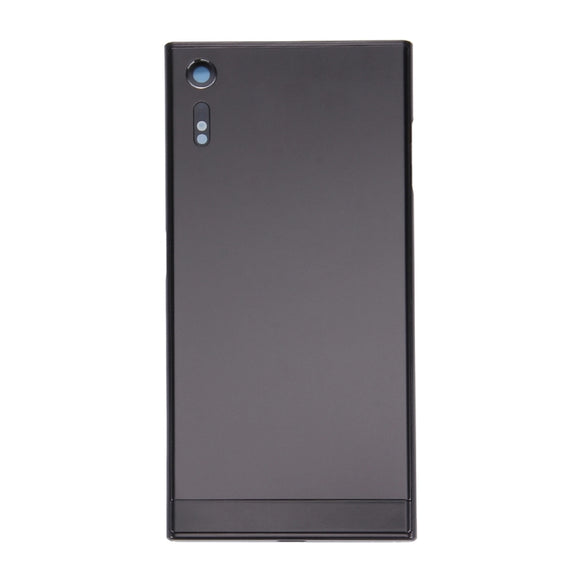 Back Battery Cover + Back Battery Bottom Cover + Middle Frame for Sony Xperia XZ(Black)