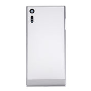 Back Battery Cover + Back Battery Bottom Cover + Middle Frame for Sony Xperia XZ(Silver)
