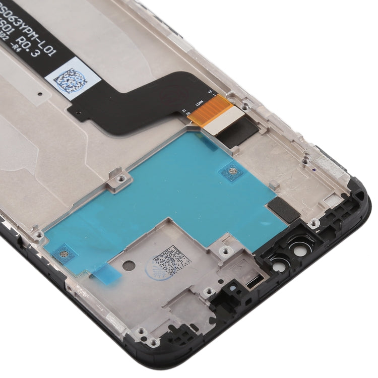 TFT LCD Screen for Xiaomi Redmi Note 6 Pro Digitizer Full Assembly with Frame(Black)